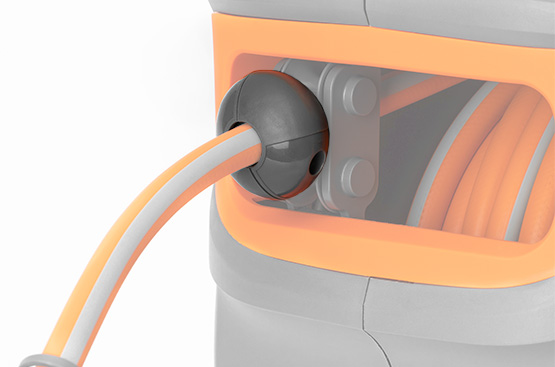 Система автоматической смотки шланга